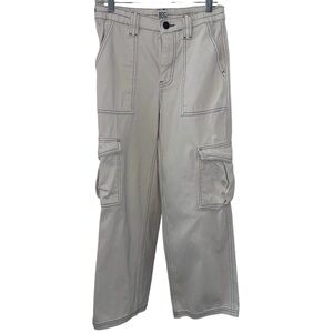 BDG Urban Outfitters Cargo Pants Cream W28 L30 Skate Jeans Cotton